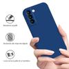 Mixroom Protective Case for Samsung Galaxy S25 Edge, TPU Silicone Camera Protection, Soft Matte, Flat Edges, Aqua view 4