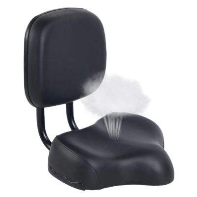 Bicycle Saddle with Backrest, Comfort Seat
