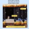 HAJHI Student Bunk Bed Curtain, Polyester Printed Blackout Privacy Curtain for 2 m Single Bed (2 Curtains + Top, 1.5 m, Moon B) view 4