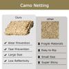 Beige Reinforced Camouflage Net, Hunting Camo Net, 2x3/3x4/5x6 m Sun Shade for Camouflage Decor, Patio Shade, Camping, and Garden Fences (10x15 m/32.8x49.2 ft) view 4