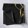 Loussiesd Mixed Ball Wall Tapestry 175 x 230 cm, Football, Basketball and Baseball Room Decor, Matte Black view 2