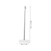 VICASKY Stainless Steel Tabletop Flag Stand, Telescoping Flagpole with Stable Base for Office and Desk view 2