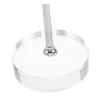 VICASKY Stainless Steel Tabletop Flag Stand, Telescoping Flagpole with Stable Base for Office and Desk view 3