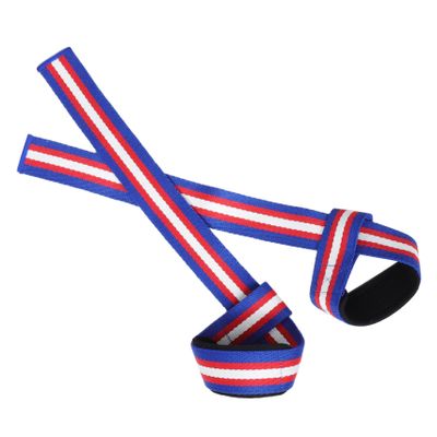 ibasenice Padded Weight Lifting Straps, 1 Pair, Nylon, for the Gym