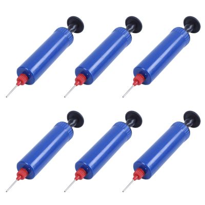 Remingtape 6X Inflatable Ball Hand Pump with Needle, Blue