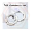 3 M12-1.25 GB810304 Stainless Steel Slotted Round Nuts view 3