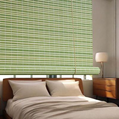 Blackout Bamboo Roller Blind with Sun and UV Protection