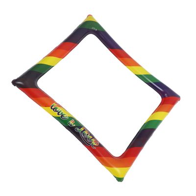 Inflatable Rainbow Picture Frame Selfie Prop