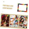 Inflatable Rainbow Picture Frame Selfie Prop view 3