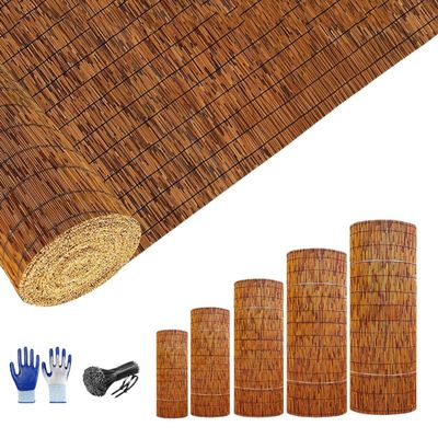 Reed Balcony Privacy Screen for Garden, 50–180 cm, Weatherproof, Natural Reed, Indoor and Outdoor Use (70 x 450 cm)