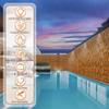 Reed Balcony Privacy Screen for Garden, 50–180 cm, Weatherproof, Natural Reed, Indoor and Outdoor Use (70 x 450 cm) view 3