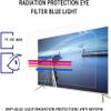 AYCDL 32–75-Inch Anti-Blue-Light TV Screen Protector, Matte Anti-Glare and Scratch-Resistant Film for LCD, LED, OLED and QLED 4K HDTVs, 1327 × 749 mm view 2