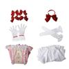 DEXSHUN Kaname Madoka Cosplay Costume, Anime Lolita Uniform Outfit for Women view 4