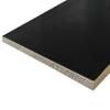 AYLFBFU Transparent Table Cover, 2 mm, Black, 50 x 135 cm - Waterproof, Wrinkle-Resistant Rectangular Plastic Tablecloth, Reusable Desk Mat for Picnics and Camping view 1
