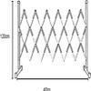 Expandable Folding Safety Barriers for Construction Sites and Crowd Control view 2