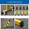 Expandable Folding Safety Barriers for Construction Sites and Crowd Control view 4