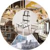 Zweig Beige Stretch Chair Covers, Washable, Set of 6 view 4