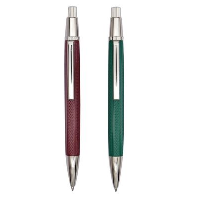 SIPLIV Stripes Ballpoint Pen Set, Red + Green, Blue Ink