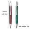SIPLIV Stripes Ballpoint Pen Set, Red + Green, Blue Ink view 2