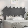 Natulvd Irregular Solid Pine Wood Headboard, Gray, 52 x 32 in view 1