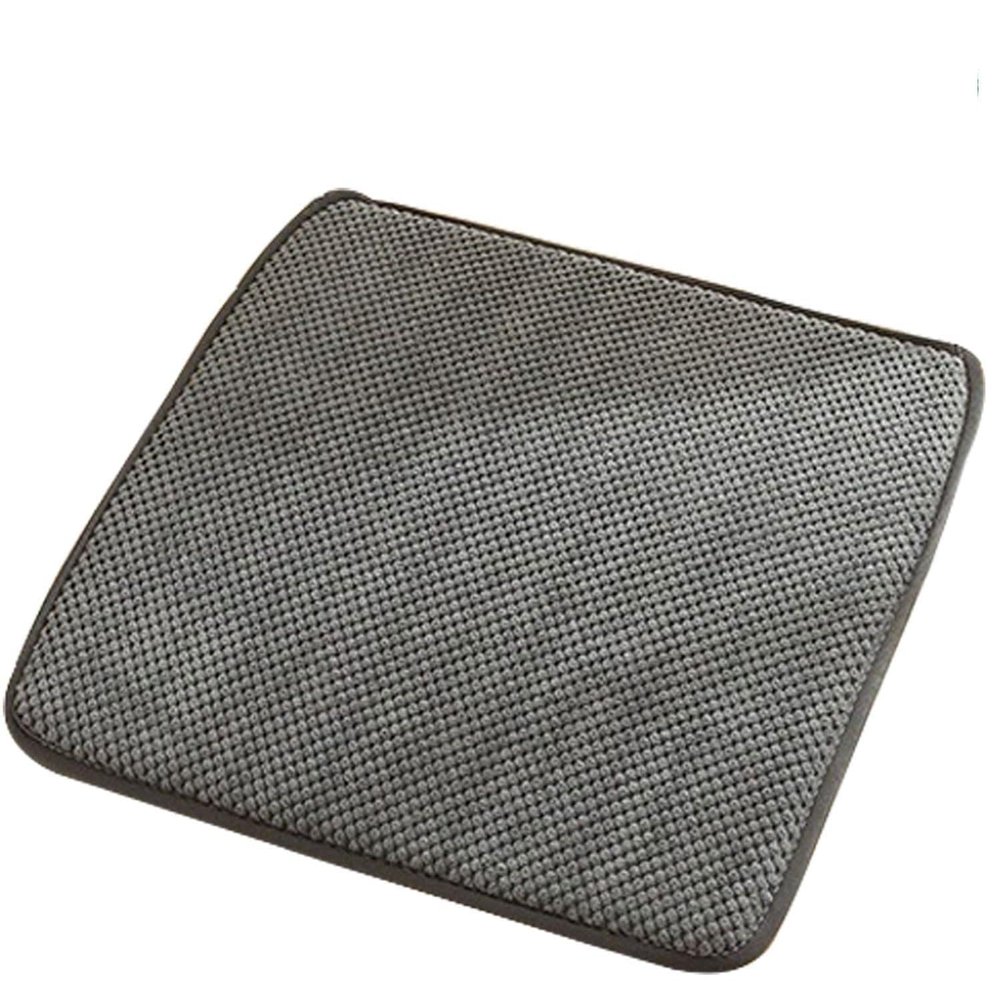 Square Corduroy Chair Cushion with Ties, 1-Piece, 45 x 45 cm, Color 1