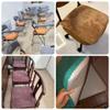 Square Corduroy Chair Cushion with Ties, 1-Piece, 45 x 45 cm, Color 1 view 2
