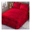 1-Piece Dust-Resistant Bed Skirt, 180 x 200 cm, Printed Princess Design view 2