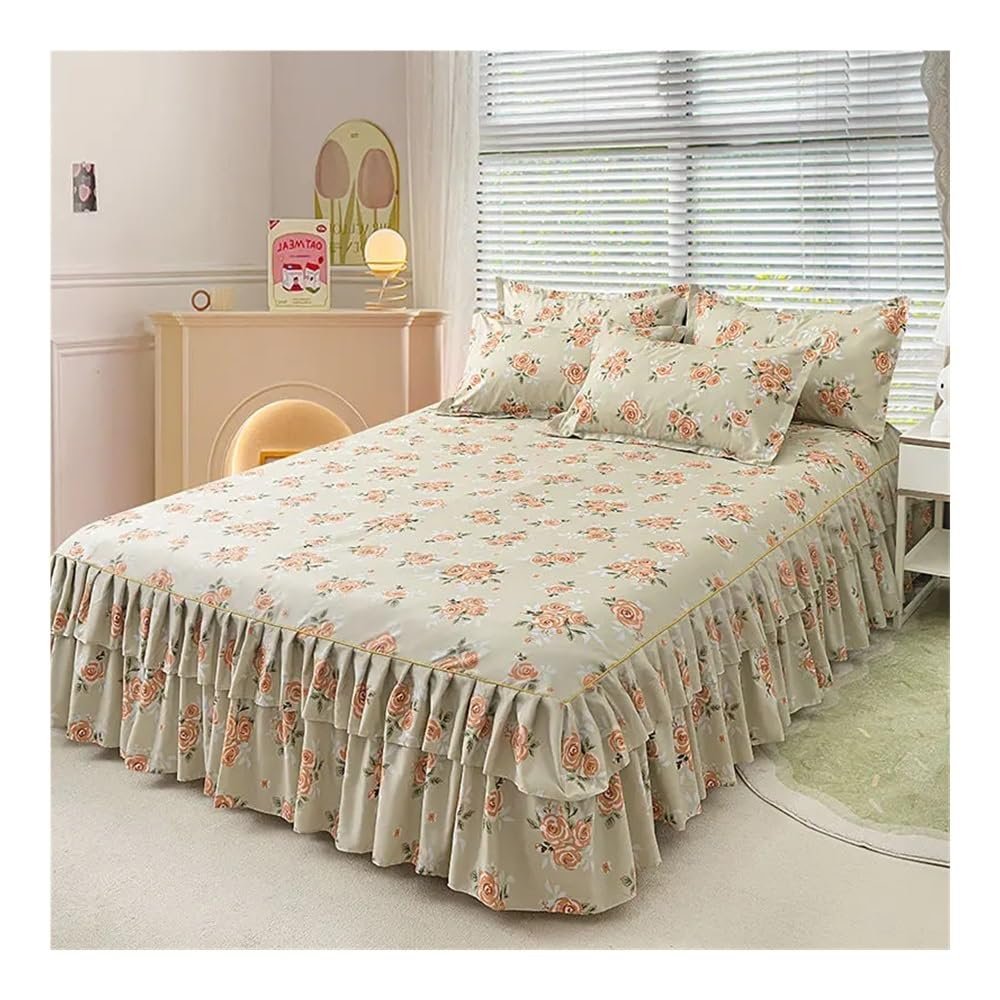 Modern Skin-Friendly Bed Skirt, 150 x 200 cm
