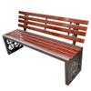Garden Bench, Outdoor Metal Bench for Porch, All-Weather Patio Bench with Backrest, Green (60 in.) view 1