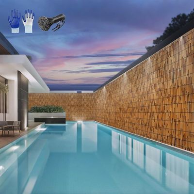 Reed Privacy Screen Mat for Balcony and Garden Fence, 170 × 300 cm
