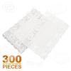 QUARKZMAN 300-Pack Rectangular Cake Doilies, 11.8 x 7.5 in view 3