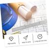 Lurrose 3-Piece Stainless Steel Rulers, Double-Sided Precision Measuring Rulers view 4
