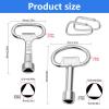 Triangle Key Set, FORMVERSITY 2-Piece Universal Triangle Keys view 2