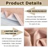 Highdi Quilted Reversible Bedspread for Double or Single Beds, Beige, 150 x 230 cm view 2