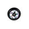 JECOMPRIS 2-Piece LED Light-Up Aluminum Alloy Rear Replacement Wheels for Kick Scooters view 2