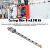 MGN9C Miniature Linear Guide Rail with Self-Aligning Carriage, Steel, 100 mm/200 mm view 2