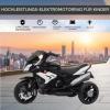 LEADZM Electric Ride-On Motorcycle, 6V 7Ah Electric Tricycle for Children Ages 3–6 (Black) view 4