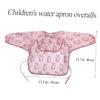 JOINPAYA 2-Pack Long-Sleeve Waterproof Baby Smocks with Rabbit and Squirrel Patterns view 4