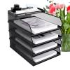 Desktop Paper Organizer, Vertical Sliding File Holder view 1