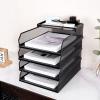 Desktop Paper Organizer, Vertical Sliding File Holder view 2