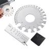 JIEBWCHA Wire Gauge and Metal Thickness Measuring Tool view 1