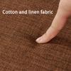 DUOLEH Bench Cushion for Indoor Furniture, Washable, Non-Slip, Coffee, 200 x 30 x 2 cm view 2