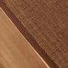 DUOLEH Bench Cushion for Indoor Furniture, Washable, Non-Slip, Coffee, 200 x 30 x 2 cm view 3