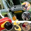 10-Piece Bicycle Pedal Buckle Set, High-Strength Quick-Release Safety Buckles view 3