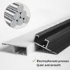 Wall- or Ceiling-Mounted Curtain Track, White, 95 cm view 3