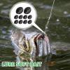 Soft Fishing Lures, 10-Piece Football Shape, Saltwater view 2