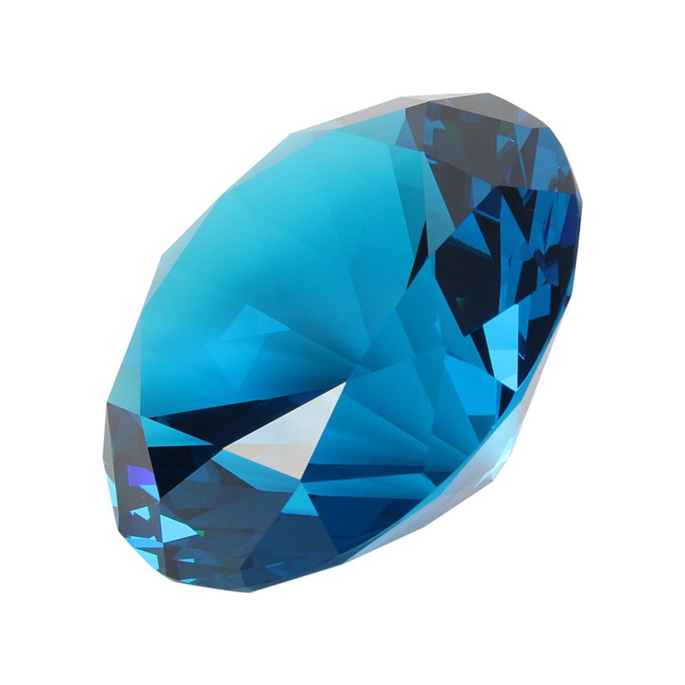 Ayuduots Glass Giant Crystal Rhinestones, Large Decorative Diamond Gems for Christmas and Thanksgiving