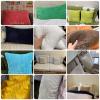 Decorative Pillow Cover with Zipper, Peach, 90 × 90 cm view 3