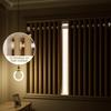 Adjustable Telescopic Curtain Rod for Closet and Shower, No Drilling, 40–500 cm, 33 mm, Dark Green view 2