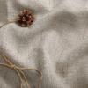 Softalker Linen Sheer Curtains, 63" H x 55" W, 2-Piece Set, Natural view 3